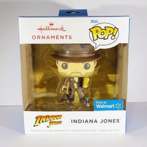 NEW Funko‎ Pop Indiana Jones Hallmark Ornament Walmart Exclusive Collectible